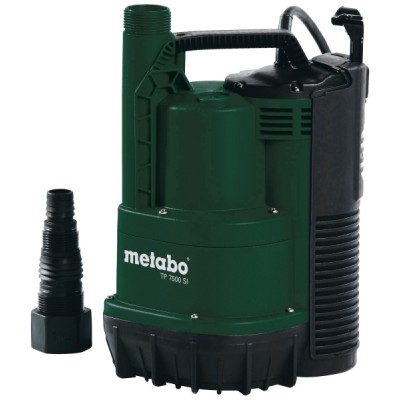 Потопяема помпа за чиста вода METABO TP 7500, 300W, 7500 l/h, воден стълб 6.5 m - Горска и градинска техника