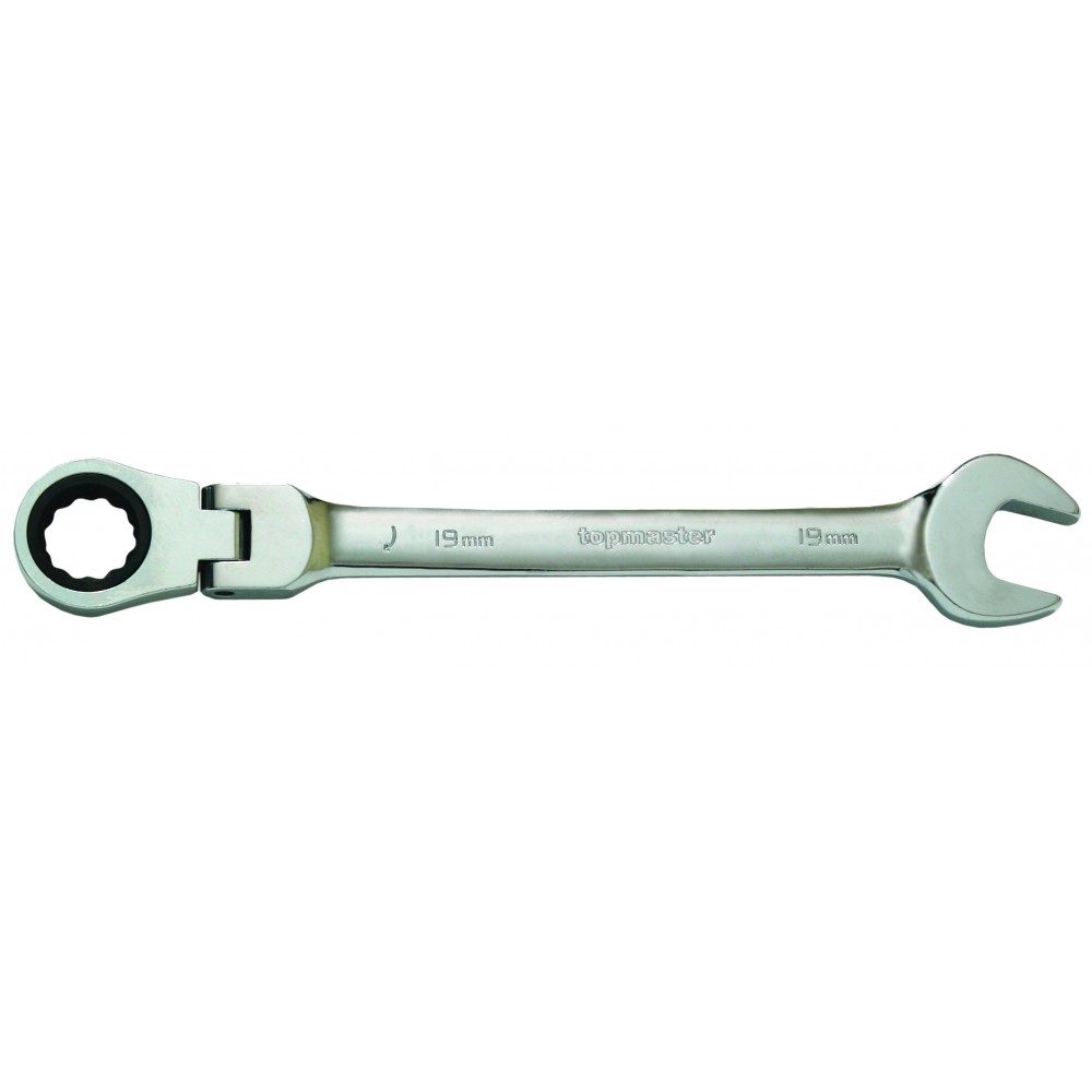 Звездогаечен ключ с тресчотка TopMaster Flexible 15mm