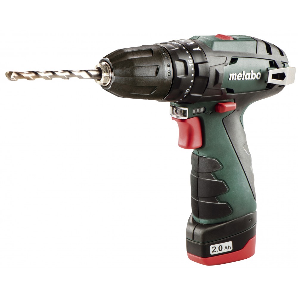 Акумулаторна бормашина METABO POWERMAXX SB 2x2Ah, 10.8 V, 17 Nm