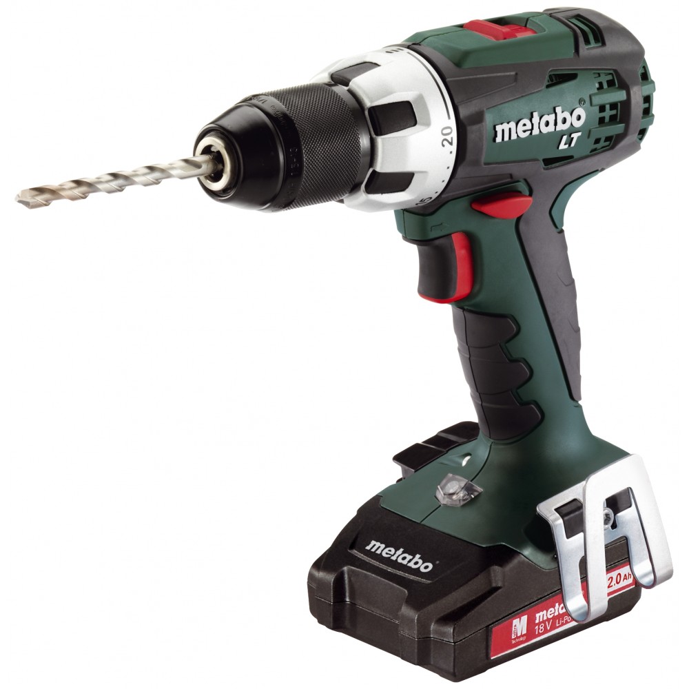 Акумулаторен винтоверт METABO BS 18 LT, 18 V, 60 Nm, 2x2.0Ah