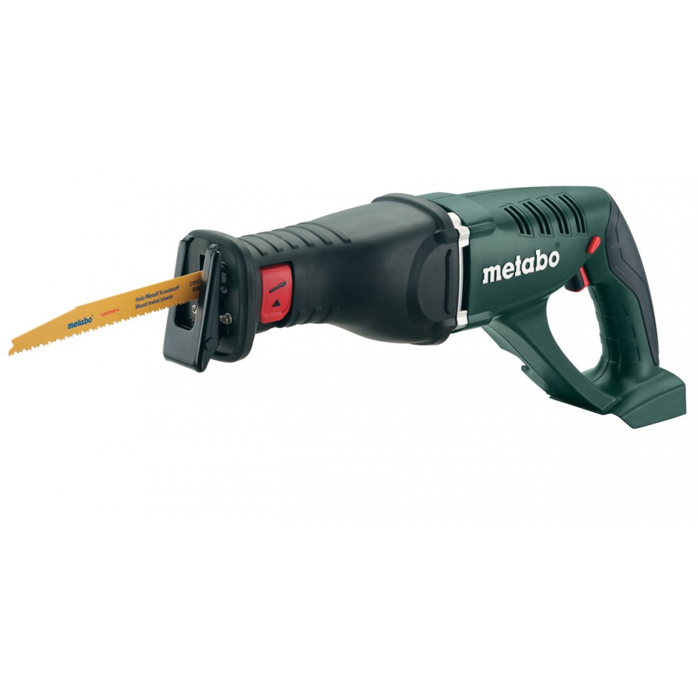 Акумулаторен саблен трион Metabo ASE 18 LTX SOLO, 18 V, 30mm