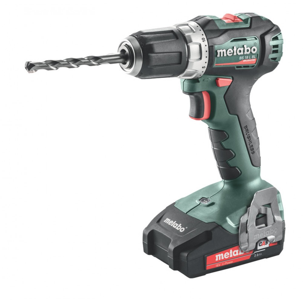 Акумулаторен безчетков винтоверт METABO POWERMAXX BS 18 L BL, 18 V, 60 Nm, 2 х 2 Ah 