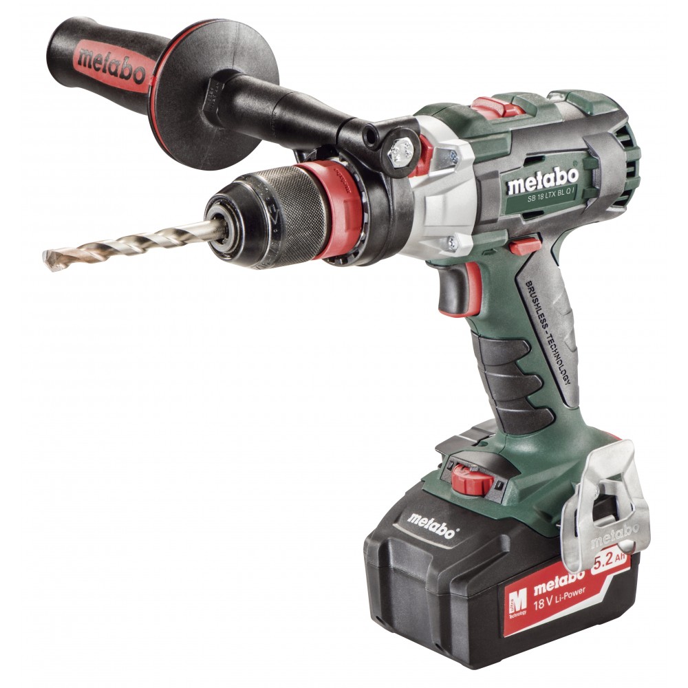 Акумулаторен безчетков ударен винтоверт METABO SB 18 LTX BL QUICK, 18 V, 120 Nm, 2х5.2Ah