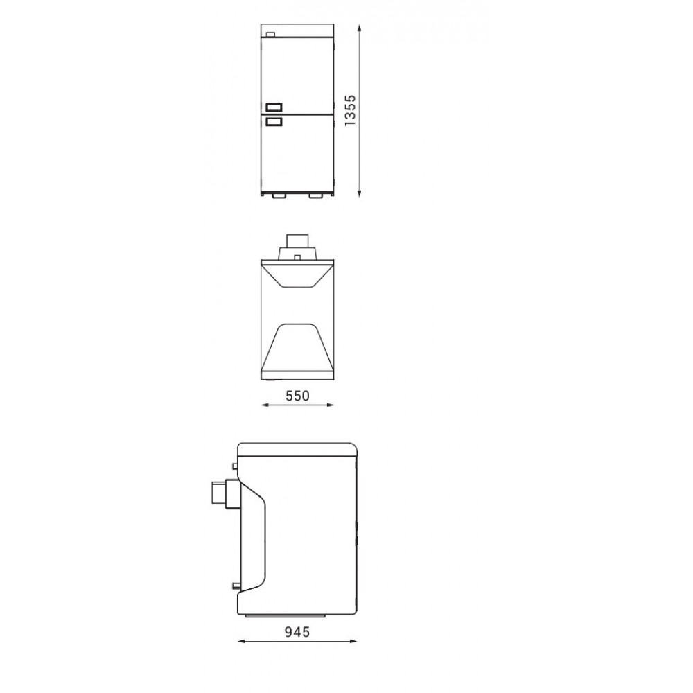 Котел на твърдо гориво Alfa Plam Wood 25, 25kW | Стоманени котли | Котли на твърдо гориво |