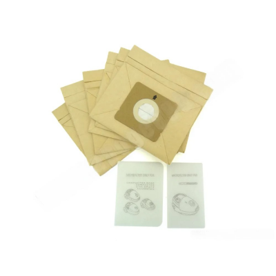 Комплект 6 бр. хартиени торби и микрофилтри за прахосмукачка ROWENTA, MOULINEX, TEFAL | ZR003901 - Резервни части за прахосмукачки