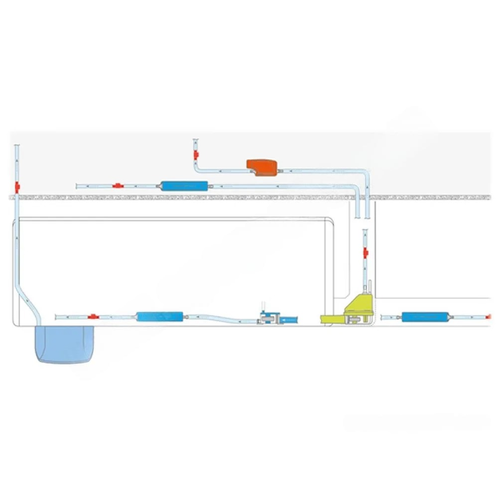 Дренажна / кондензна помпа за климатици Aspen Mini Blanc |  Дренажни / Кондензни помпи | Материали за монтаж на климатици |