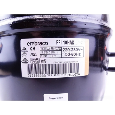 Хладилен компресор EMBRACO ASPERA FFI10HAK - R134a, 248W, LBP/MBR, 9.04cm3 - Сравняване на продукти