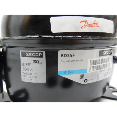 Хладилен компресор DANFOSS BD35F 12V / 24V - R134A, LBP/MBP/(HBP), 2.00CM3 - Сравняване на продукти