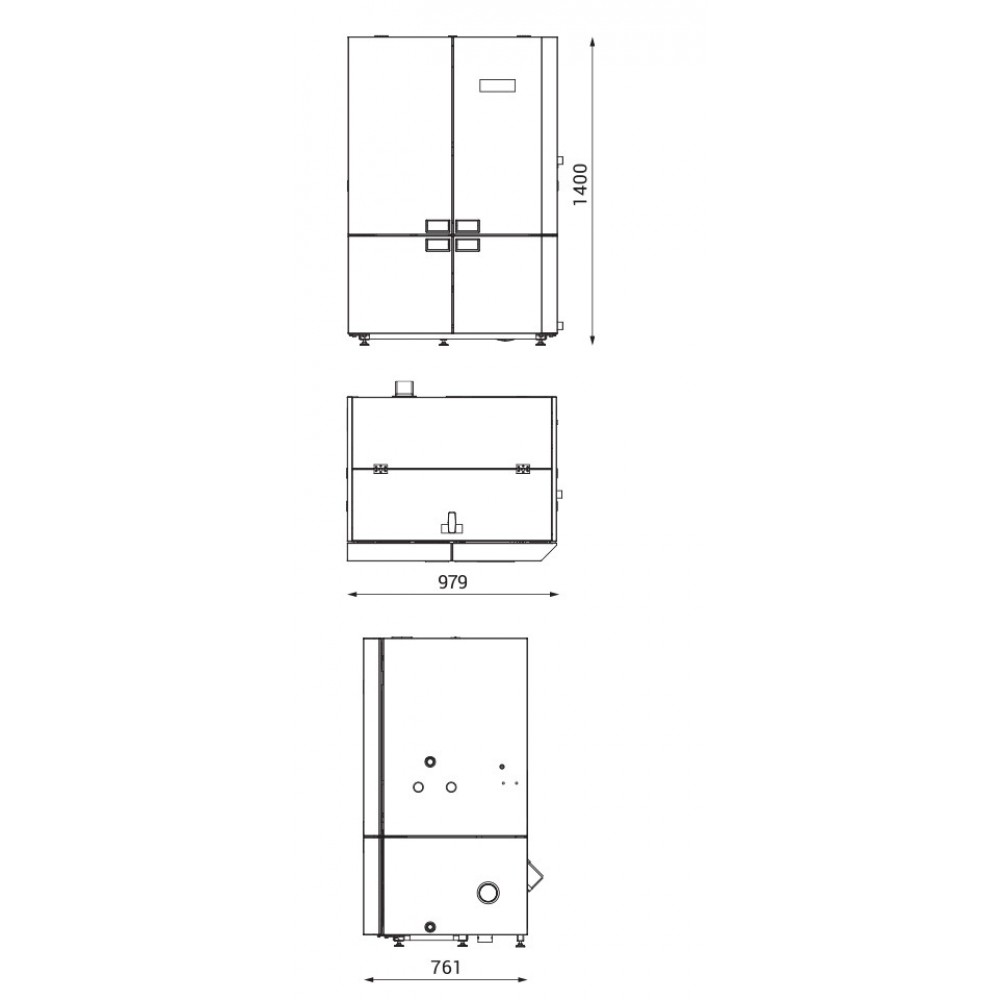 Пелетен котел  Alfa Plam Grande, 37kW | Пелетни котли |  |