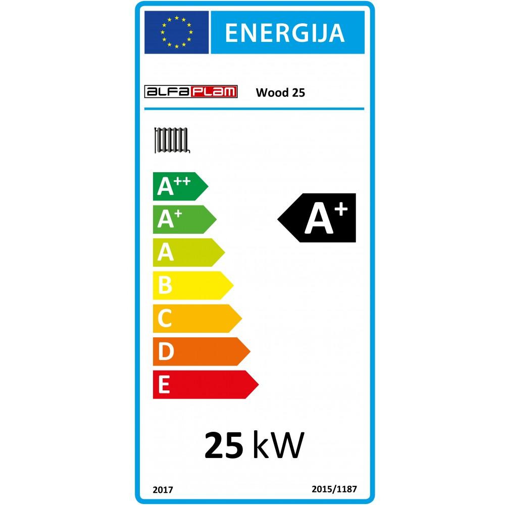 Котел на твърдо гориво Alfa Plam Wood 25, 25kW | Стоманени котли | Котли на твърдо гориво |