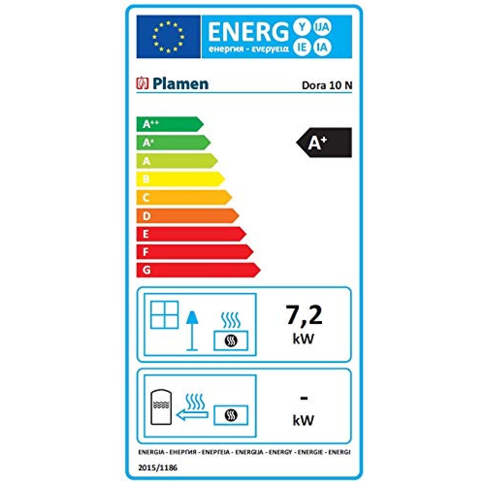 Камина на дърва Пламен Дора 10Н, 7.2kW | Сухи камини на дърва | Камини на дърва |