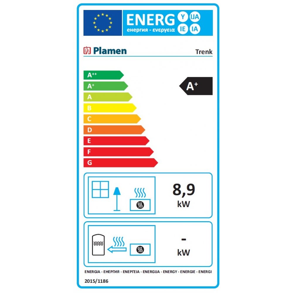 Камина на дърва Пламен Тренк, 8.9kW | Сухи камини на дърва | Камини на дърва |