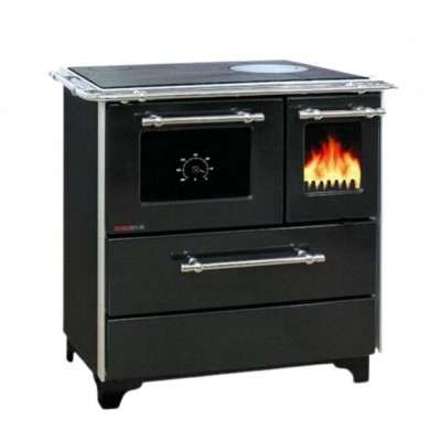 Готварска печка на дърва Alfa Plam Donna 70 Antracite Left, 5kW - Сравняване на продукти