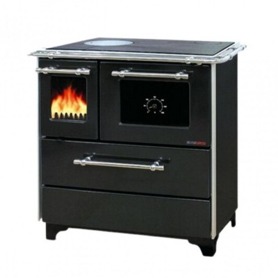 Готварска печка на дърва Alfa Plam Donna 70 Antracite Right, 5kW - Сравняване на продукти