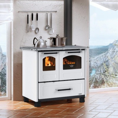 Италианска готварска печка на дърва La Nordica Family 4.5 бяла, 7.5kW - Сравняване на продукти