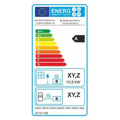 Камина на дърва Звезда Fantasia, 10.8kW - Сравняване на продукти