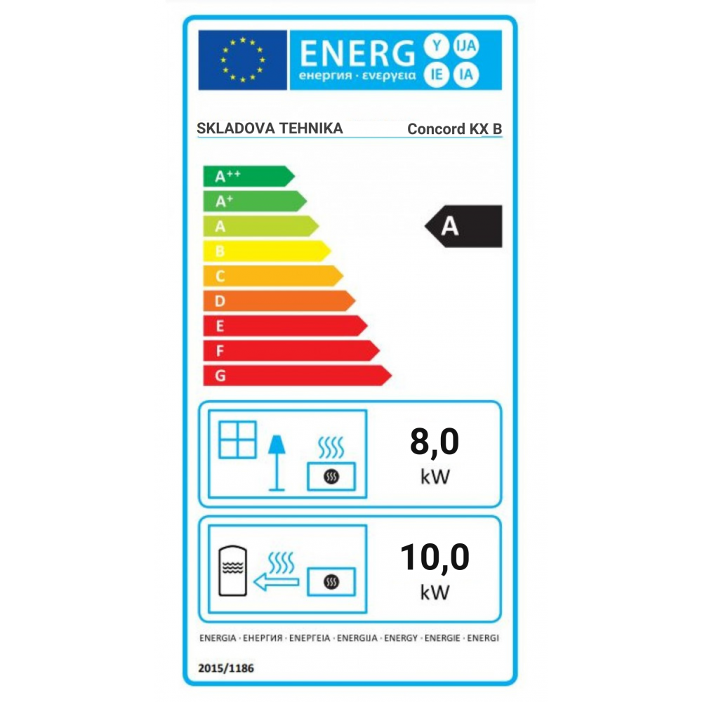 Камина с водна риза Складова техника Конкорд КХ Б, 14kW | Камини с водна риза | Камини на дърва |