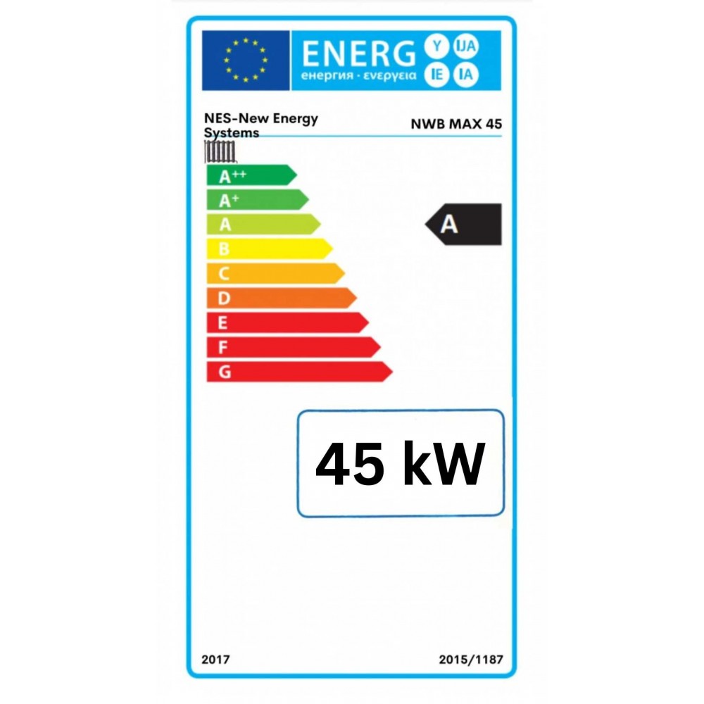 Котел на  твърдо гориво BURNiT NWB MAX 45, 45kW | Стоманени котли | Котли на твърдо гориво |