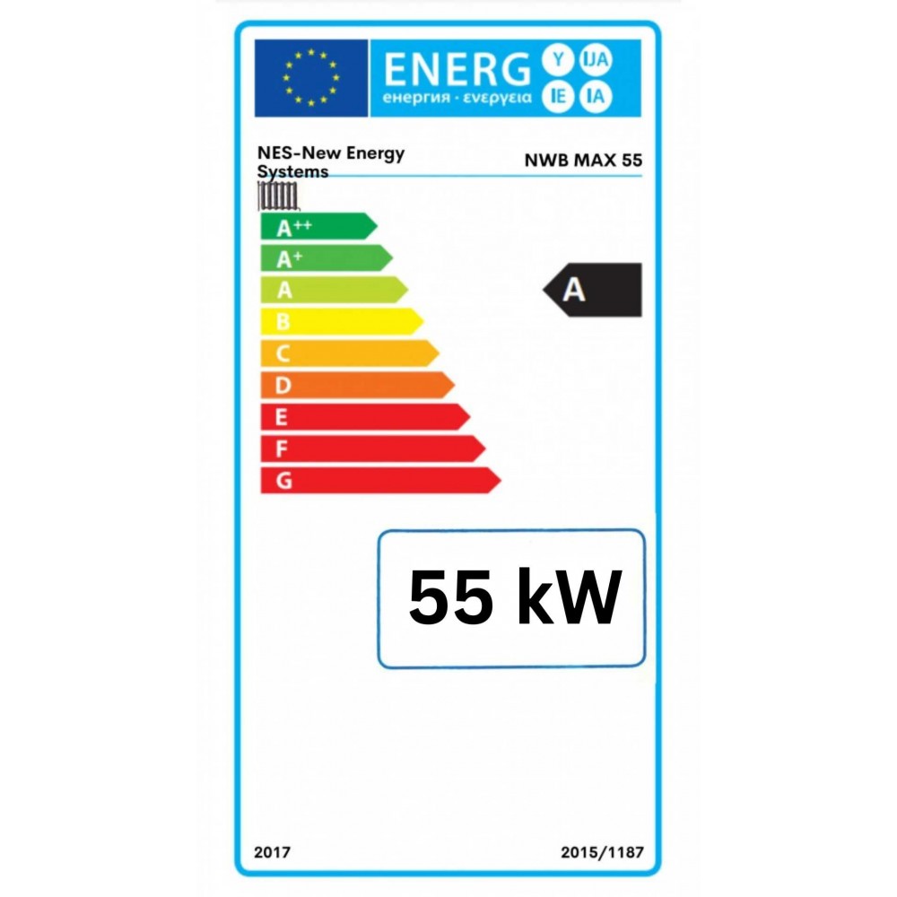 Котел на твърдо гориво BURNiT NWB MAX 55, 55kW | Стоманени котли | Котли на твърдо гориво |