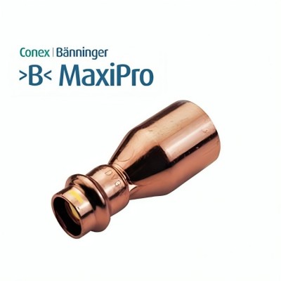 Редукция Conex Banninger 1 1/8" х 3/4", медни прес фитинги за климатизация  - Сравняване на продукти