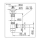 Сифон за мивка PP Ф32*5/4"-70мм, удължено витло | Сифони за мивка | Сифони |