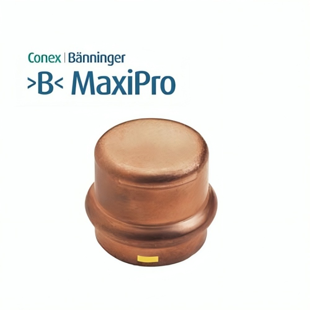 Тапа Conex Banninger 1/4", медни прес фитинги за климатизация | Медни фитинги за климатици | Материали за монтаж на климатици |