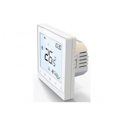 Термостат GECKON ЕЛЕГАНТ -отопление и охлаждане, жичен, конзолен - Смесители, зонови вентили и управление