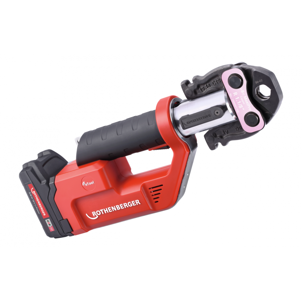 Комплект за пресоване Rothenberger ROMAX Compact TT Maxipro 1/4"-1.1/8", 1x2Ah, EU