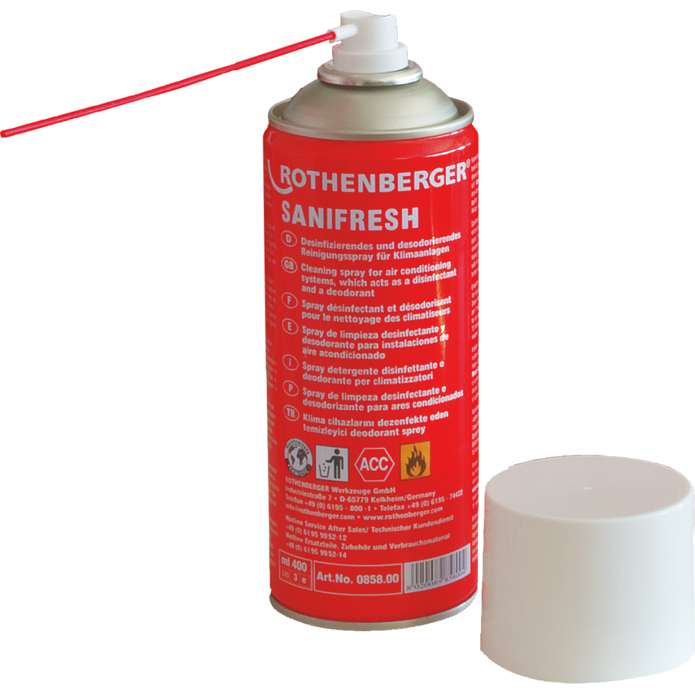 Спрей за климатици Rothenberger Sanifresh Clean 400ml