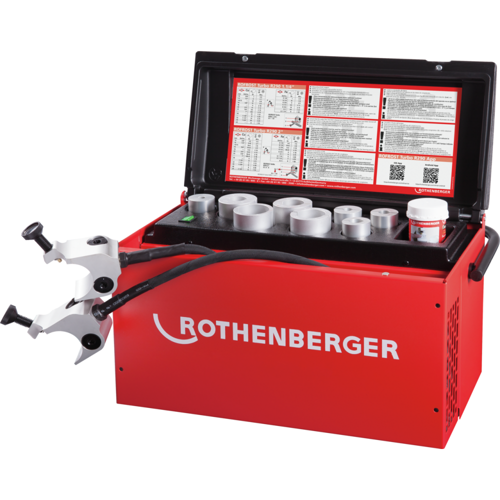 Замразителна система Rothenberger ROFROST TURBO R290, 2" + 8 редукционни скоби