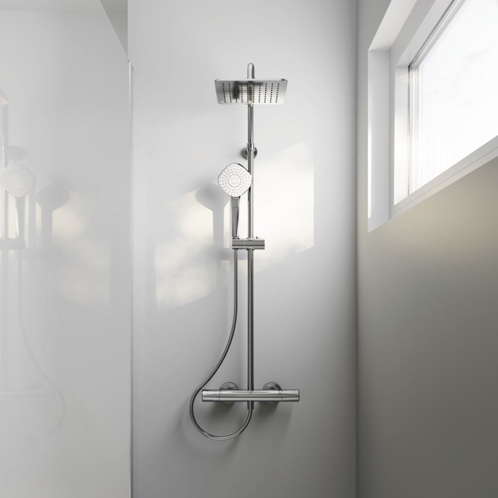 Ceratherm T100 душ система с термостатен смесител | Смесители за баня |  |