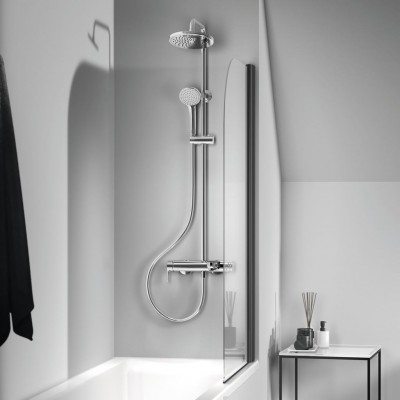 CERAFINE O душ система с едноръкохватков смесител за вана/душ - Сравняване на продукти