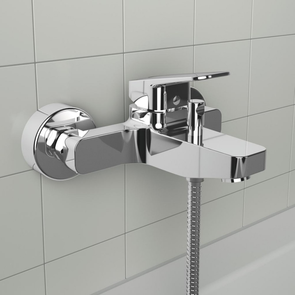 Ceraplan стенен смесител за вана/ душ с аксесоари | Смесители за баня |  |
